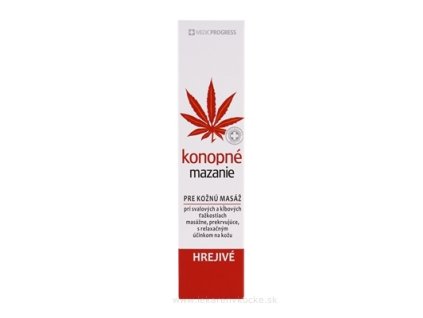 Konopné mazanie hrejivé 100 ml