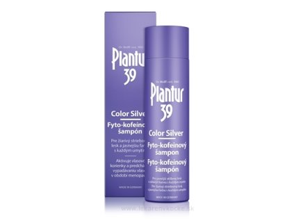 Plantur 39 Color Silver Fyto-kofeínový šampón 250 ml