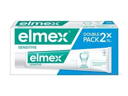 ELMEX SENSITIVE ZUBNÁ PASTA DUOPACK 2x75 ml