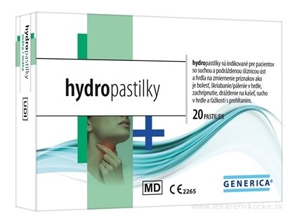 GENERICA Hydropastilky mäta 20 ks