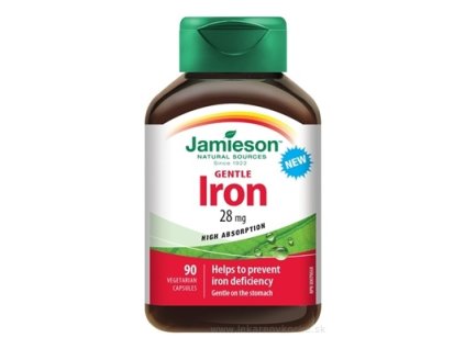 JAMIESON GENTLE IRON KOMPLEX cps 1x90 ks