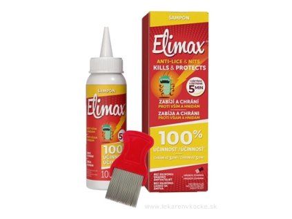 ELIMAX Šampon proti vším a hnidám 100 ml
