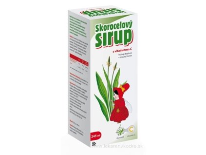 HERBACOS Skorocelový sirup + vitamín C 320 g