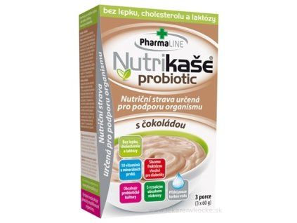 Nutrikaše probiotic - s čokoládou 3x60 g