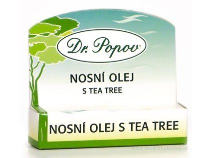 DR. POPOV NOSOVÝ OLEJ S TEA TREE 6 ml