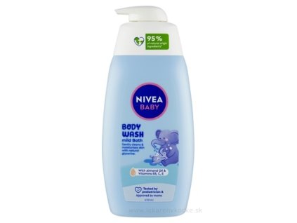 Detský jemný sprchovací gél, 450 ml