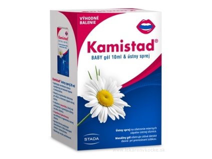 STADA Kamistad coopack Baby gél & ústny sprej