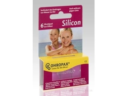 OHROPAX SILICON Ušné vložky 6 ks
