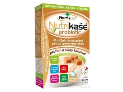 Nutrikaše probiotic - protein a slaný karamel 3x60 g
