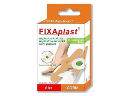 FIXAplast CORN náplasť na kurie oká 6 ks