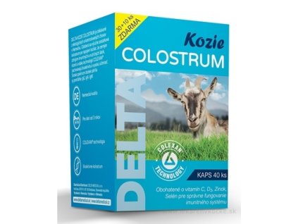 DELTA COLOSTRUM Kozie cps 30+10 zdarma (40 ks)