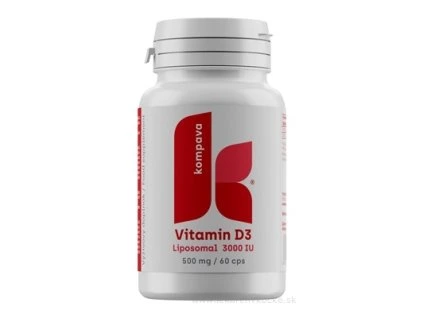 kompava Vitamín D3 60 ks