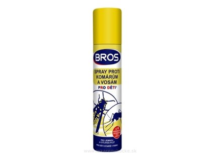 BROS spray proti komárom a osám pre deti 90 ml