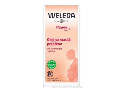 WELEDA Olej na masáž prsníkov 50 ml