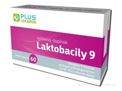 PLUS LEKÁREŇ Laktobacily 9 60 ks