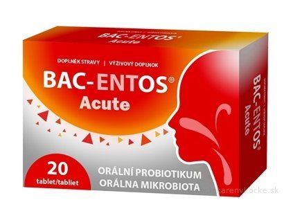 BAC-ENTOS Acute tablety rozpustné v ústech 20 ks