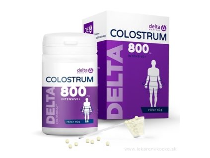 DELTA COLOSTRUM 800 mg Perly 60 g