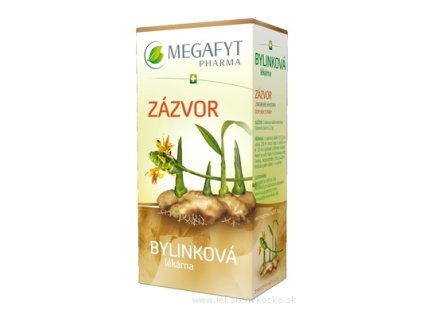 MEGAFYT Bylinková lekáreň ZÁZVOR 20x1,5 g