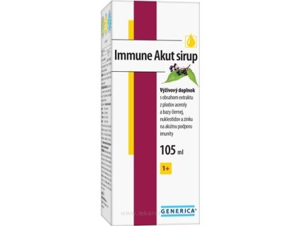 GENERICA Immune Akut sirup 105 ml