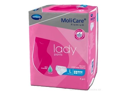 Molicare Premium lady pants 7 kvapiek L inkont. naťahovacie nohavičky 7ks