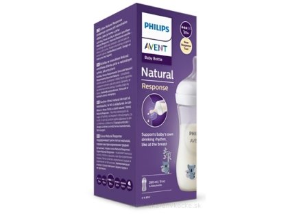 AVENT FĽAŠA Natural Response 260 ml 1 ks