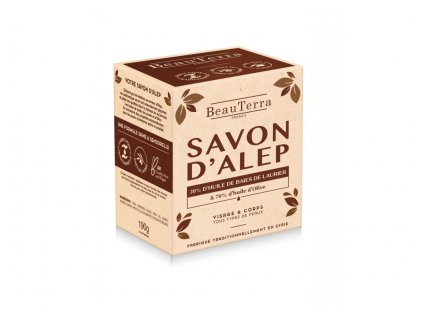 Beauterra Tradičné Aleppské mydlo - 20% olej z vavrínových bobúľ - 190g