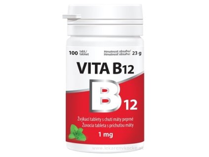 Vitabalans VITA B12 1 mg 100 ks