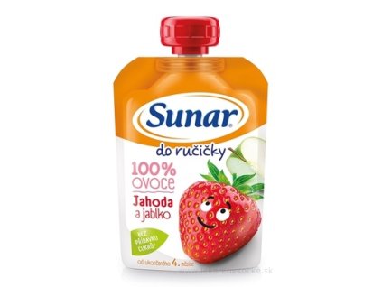 Sunar Do ručičky JAHODA a jablko 100 g