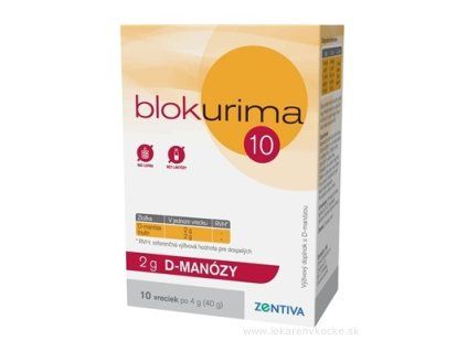 Blokurima 2 g D-MANOSY 10 ks