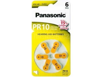 Panasonic PR10 batérie 6 ks