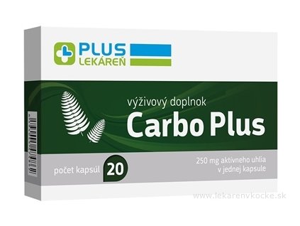 PLUS LEKÁREŇ Carbo Plus 20 ks