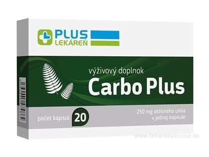 PLUS LÉKÁRNA Carbo Plus 20 ks