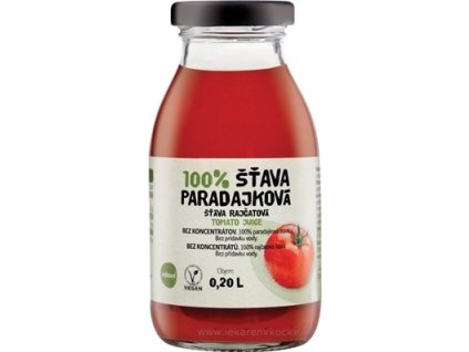 zdravo 100% ŠŤAVA PARADAJKOVÁ 1x200 ml
