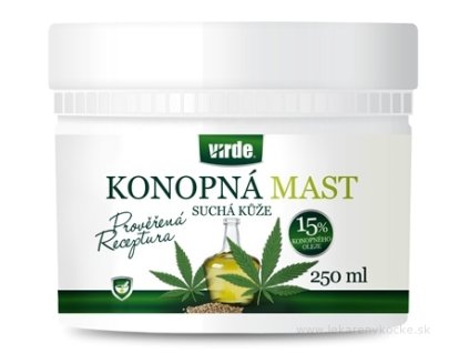 VIRDE KONOPNÁ MASŤ 250 ml