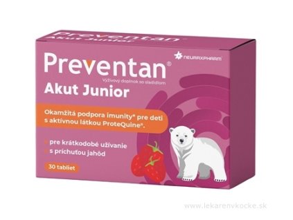 euraxpharm Preventan Akut Junior 30ks