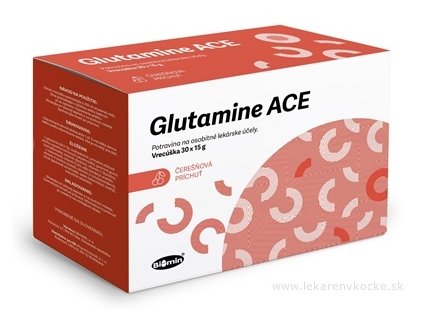 Glutamine ACE čerešňová príchuť 30x15 g
