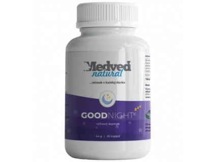 Medveď natural GOOD NIGHT 60 kapsúl