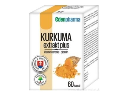 EDENPharma KURKUMA extrakt plus 60 ks