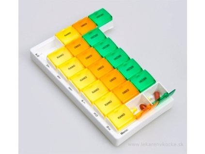 Dávkovač liekov typ 03 týždenný 1 ks