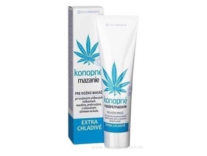Konopné mazanie extra chladivé 100 ml