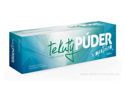 HERBACOS TEKUTÝ PÚDER S MENTOLOM 100 g