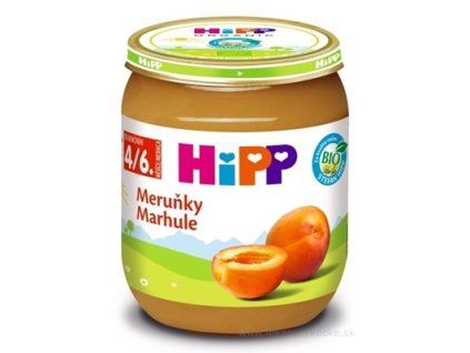 HiPP Příkrm BIO Meruňky 125 g