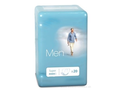 AMD Men super inkontinenčné vložky pre mužov 21x27 cm nasiakavosť 470 ml 20 ks