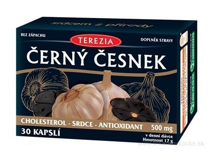 TEREZIA ČERNÝ ČESNEK 30 ks