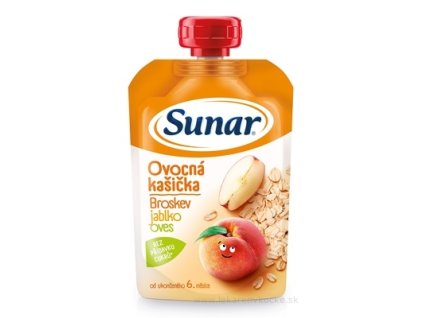 Sunar Ovocná kašička 120 g