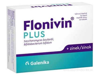 FLONIVIN Plus + zinok 60 kapsúl