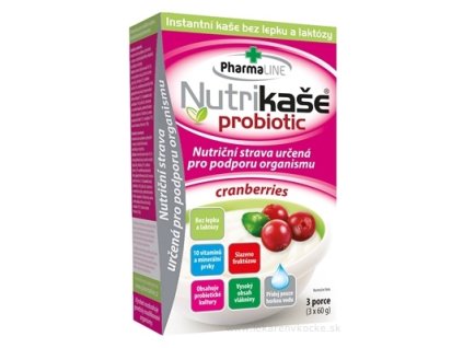 Nutrikaša probiotic - cranberries 3x60 g