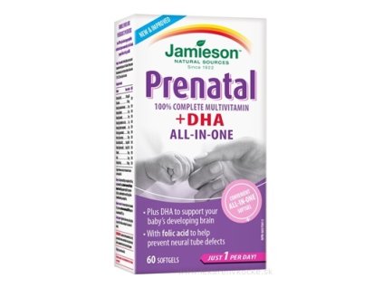 JAMIESON PRENATAL COMPLETE MULTIVITAMÍN + DHA 60 ks