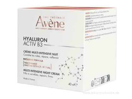AVENE HYALURON ACTIV B3 Krém multiintenzívny 40 ml