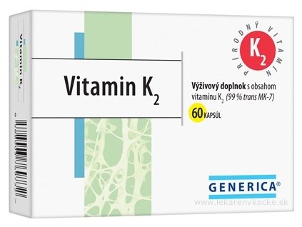 GENERICA Vitamin K2 60 ks
